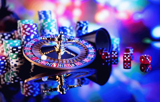 ink713 kasino unggulan – tampilan game meja blackjack dan roulette modern